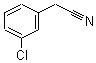 间氯苯乙腈分子式结构图