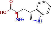 D-色氨酸分子式结构图