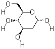 2-脱氧葡萄糖分子式结构图