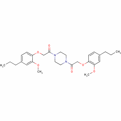 双氯丁香嗪分子式结构图