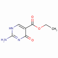 2-氨基-5-乙氧羰基-4-羟基嘧啶分子式结构图