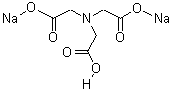 氨三乙酸二钠分子式结构图