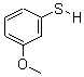 间甲氧基苯硫酚分子式结构图