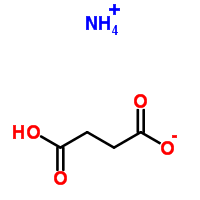 琥珀酸、铵盐分子式结构图