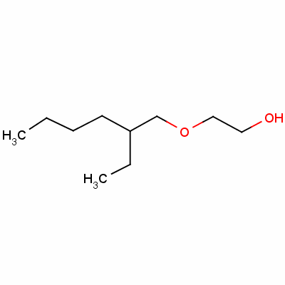 乙二醇单异辛醚分子式结构图