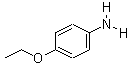 4-氨基苯乙醚分子式结构图