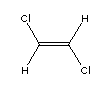 反-1,2-二氯乙烯分子式结构图