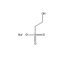 羟乙基磺酸钠分子式结构图