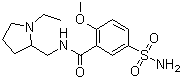 舒必利分子式结构图