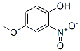 4-甲氧基-2-硝基酚分子式结构图