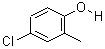 4-氯-2-甲基苯酚分子式结构图