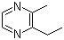 2-乙基-3-甲基吡嗪分子式结构图