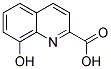 8-羟基喹啉-2-羧酸分子式结构图