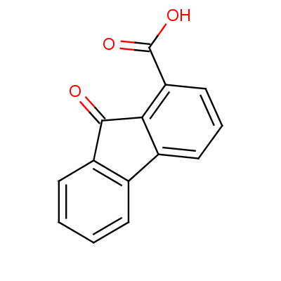 9-芴酮-1-甲酸分子式结构图