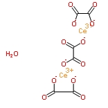 草酸铈水合物分子式结构图