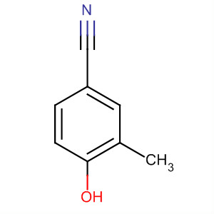 3-甲基-4-羟基苯甲腈分子式结构图