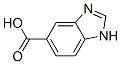 1H-苯并咪唑-5-羧酸分子式结构图
