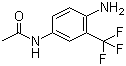 5-乙酰氨基-2-氨基三氟甲苯分子式结构图