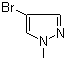 1-甲基-4-溴吡唑分子式结构图