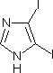 4,5-二碘咪唑分子式结构图
