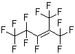 全氟(2-甲基-2-戊烯)分子式结构图