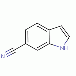 吲哚-6-甲腈分子式结构图