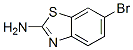 2-氨基-6-溴苯并噻唑分子式结构图