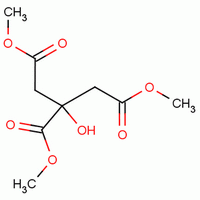 柠檬酸三甲酯分子式结构图