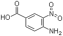 4-氨基-3-硝基苯甲酸分子式结构图