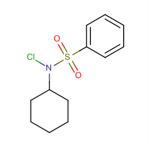 N-氯-N-环己基苯磺酰胺分子式结构图