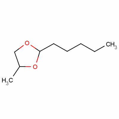 己醛丙二醇缩醛分子式结构图