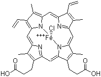 血晶素分子式结构图