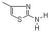 2-氨基-4-甲基噻唑分子式结构图