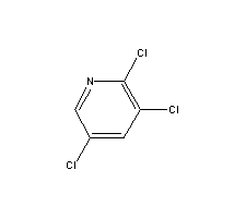 2,3,5-三氯吡啶分子式结构图