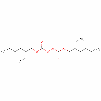 过氧化二碳酸二(2-乙基己)酯分子式结构图