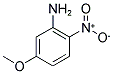 2-硝基-5-甲氧基苯胺分子式结构图