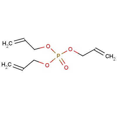 磷酸三烯丙酯分子式结构图