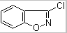 3-氯-1,2-苯并异恶唑分子式结构图