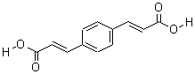 对苯二丙烯酸分子式结构图