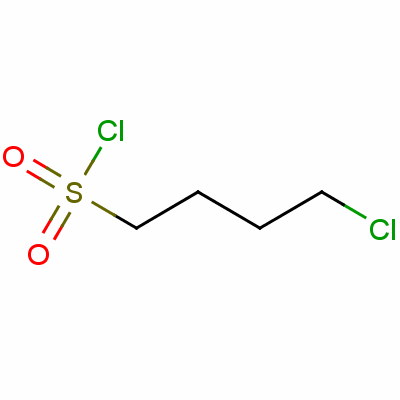 4-氯-1-丁基磺酰氯分子式结构图