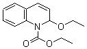 2-乙氧基-1-乙氧基羰基-1,2-二氢喹啉分子式结构图