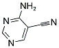 4-氨基嘧啶-5-甲腈分子式结构图