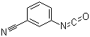 3-氰基苯异氰酸酯分子式结构图