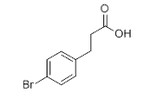 3-(4-溴苯基)丙酸分子式结构图