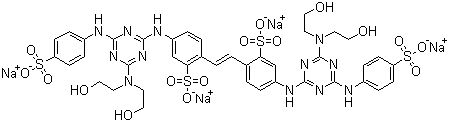 荧光增白剂 220分子式结构图