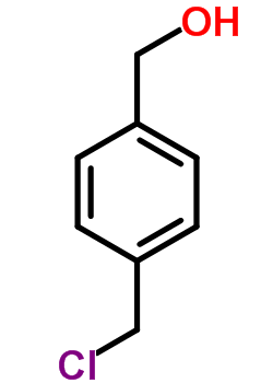 4-(氯甲基)苯甲基醇分子式结构图