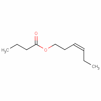 (Z)-3-己烯醇丁酸酯分子式结构图