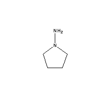 N-氨基四氢吡咯分子式结构图