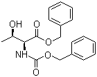 N-苄氧羰基-L-苏氨酸苄酯分子式结构图