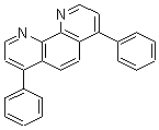 4,7-二苯基-1,10-菲罗啉分子式结构图